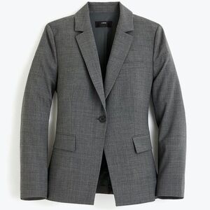 J.Crew Slim Single-Button Blazer in Everyday Wool